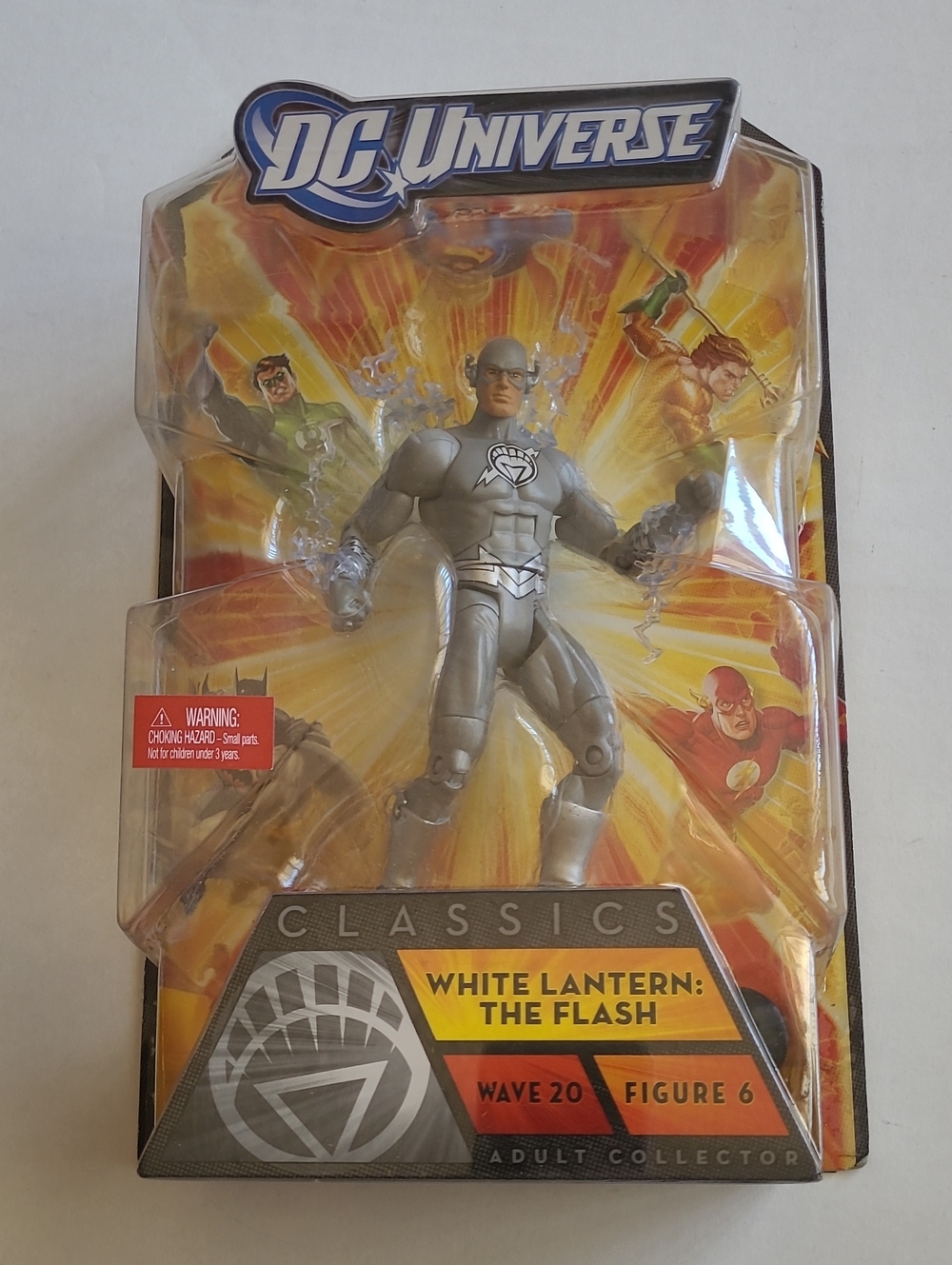 DC Universe Classics Wave 20 White Lantern The Flash Action Figure #6 New